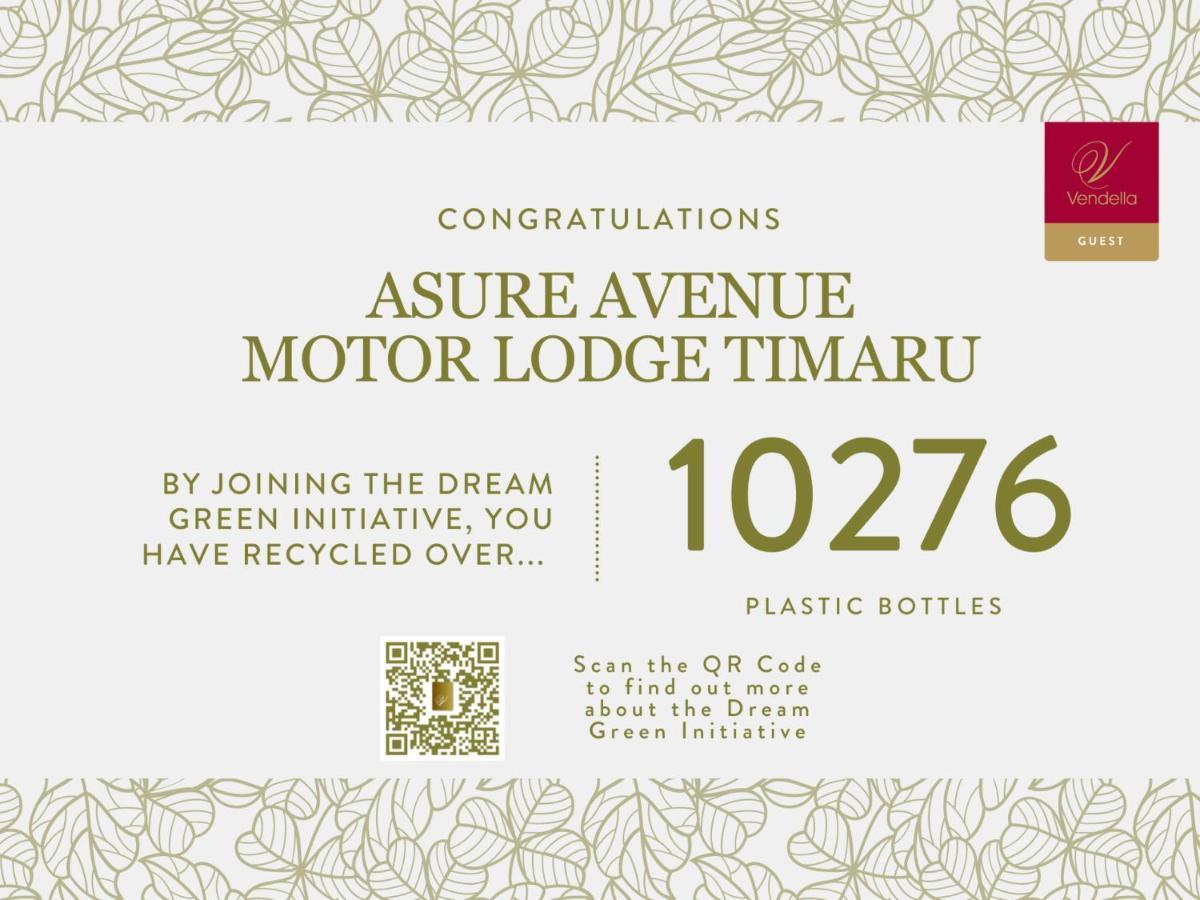 Asure Avenue Motor Lodge Timaru Exteriör bild
